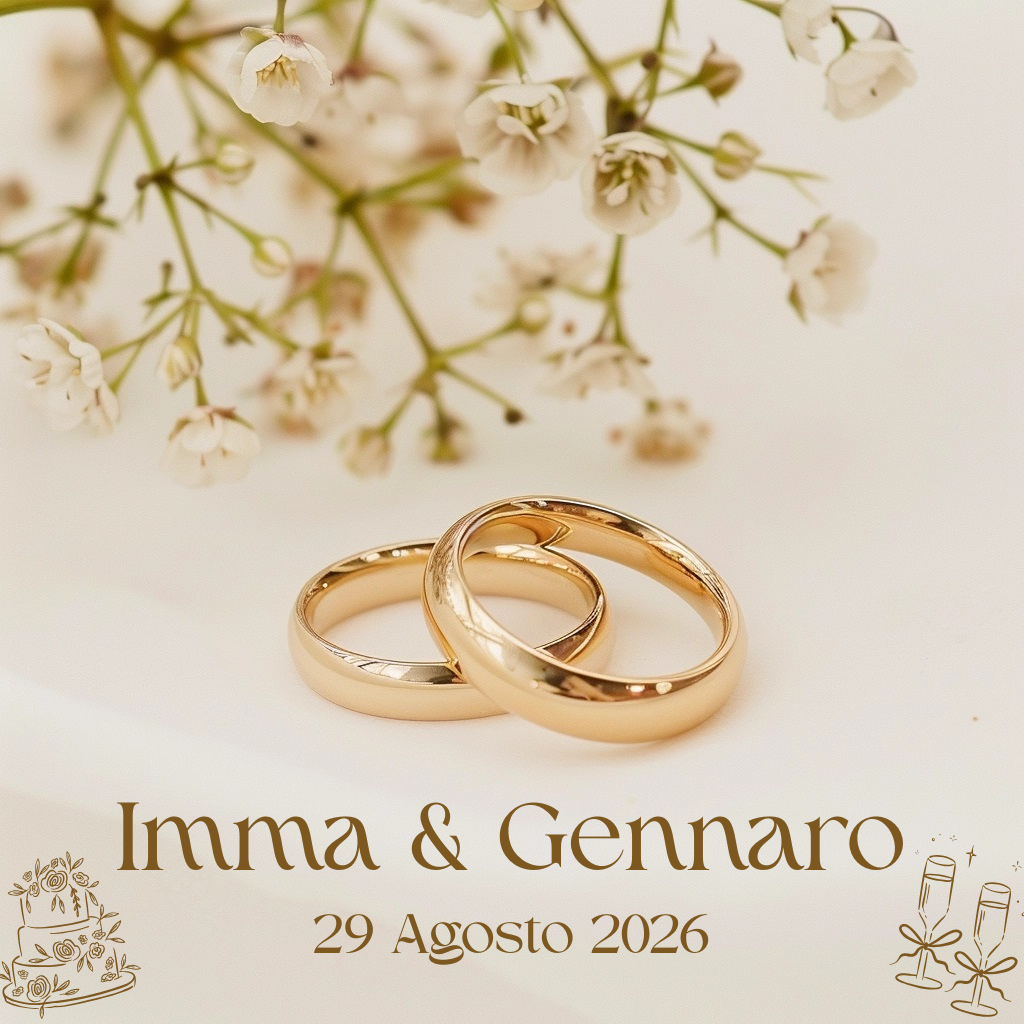 LISTA NOZZE<br>IMMA & GENNARO